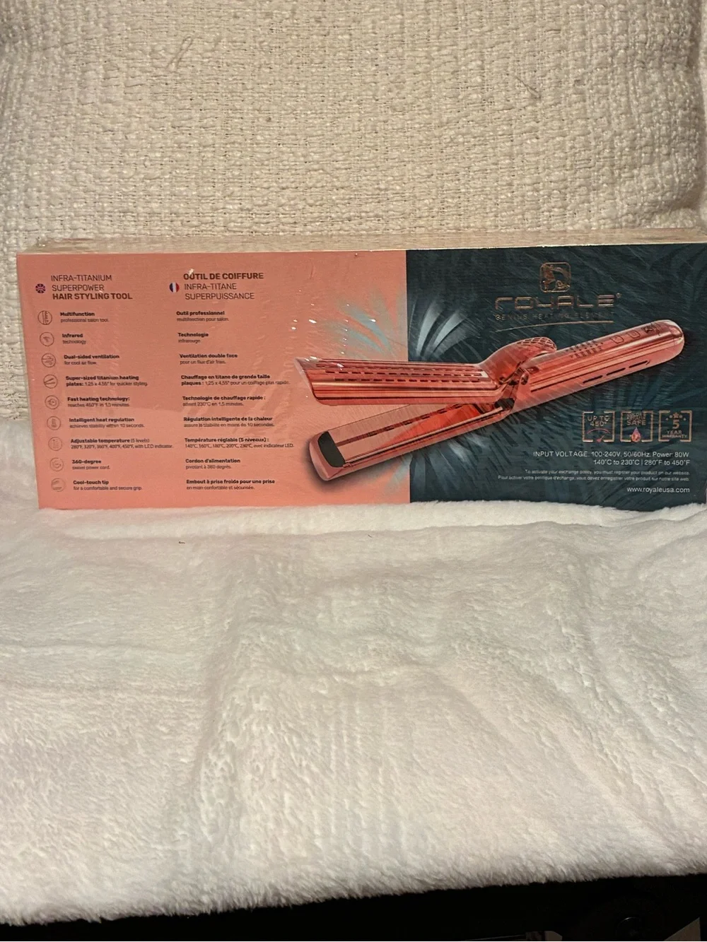 Ultra 3 Sunset Orange Hair Styling Tool